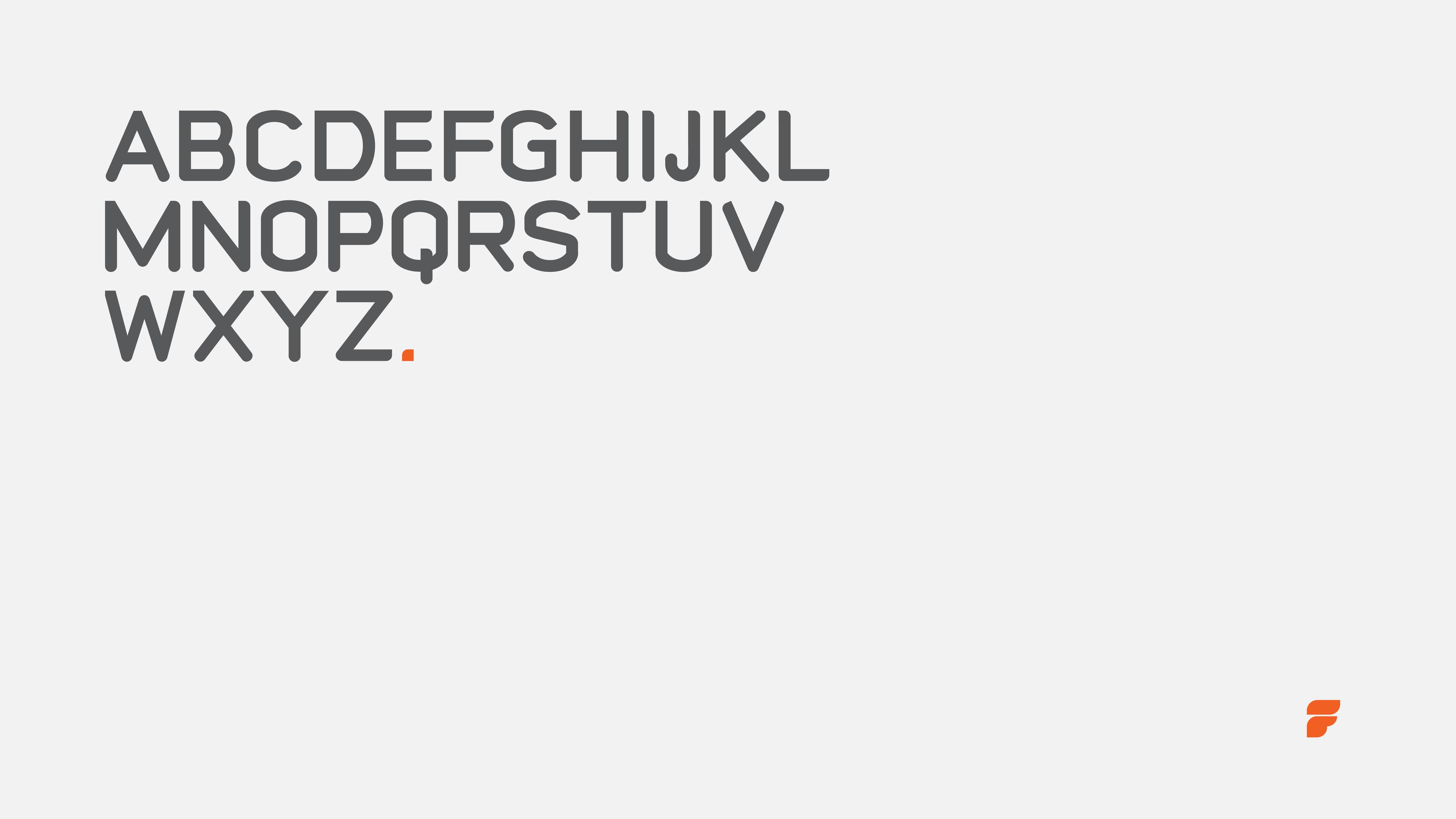 Factory Design Labs Brand Identity - Custom Font System