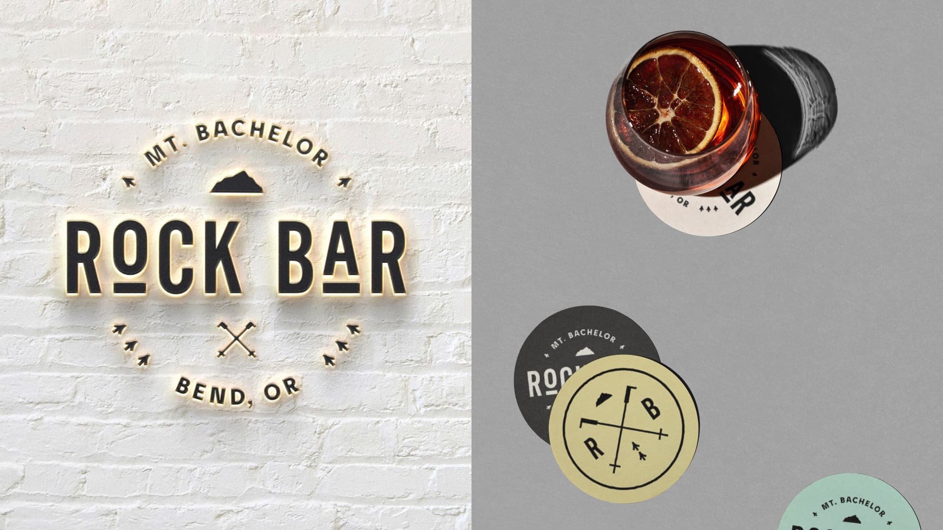 Mt. Bachelor Rock Bar Identity