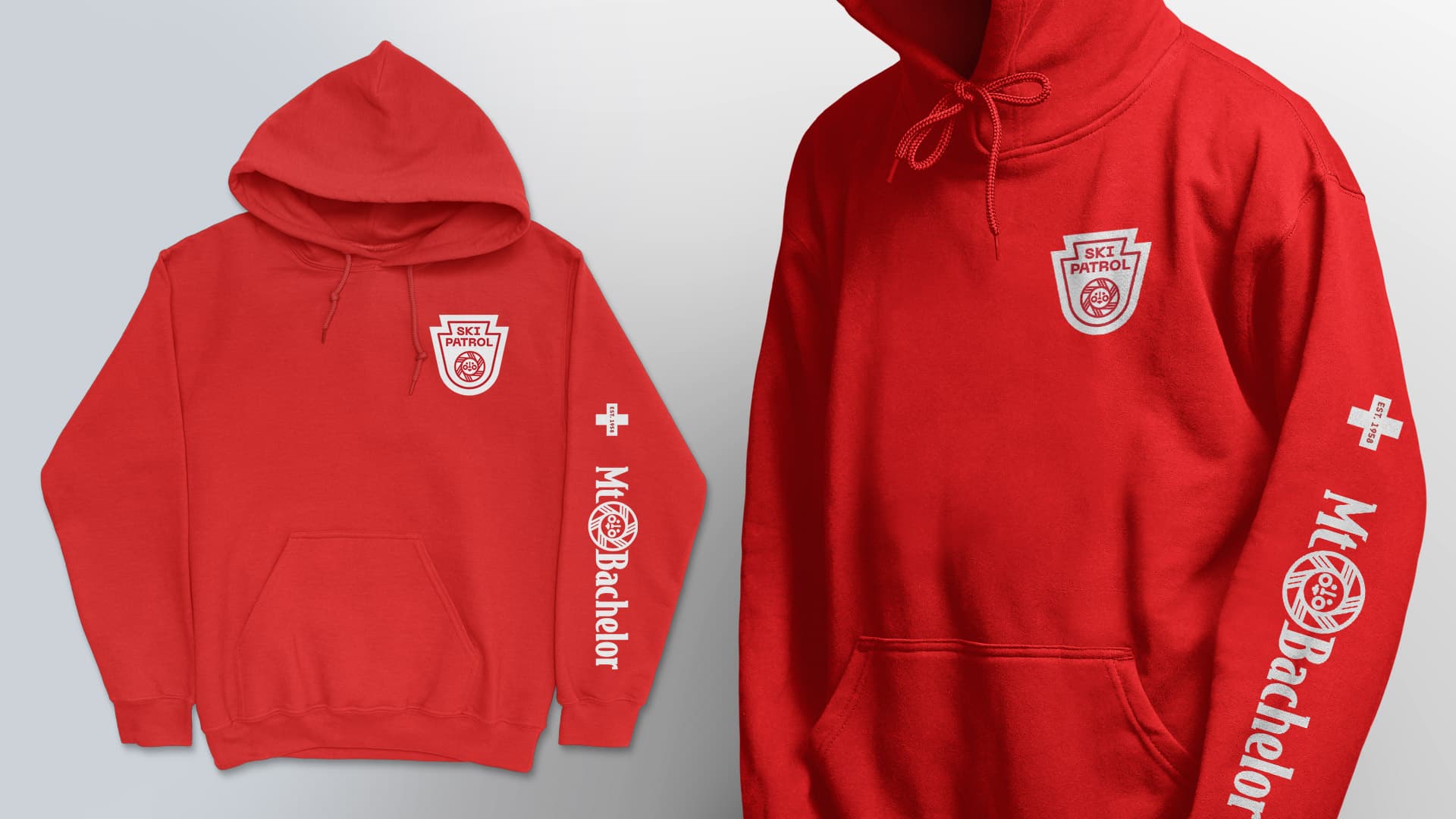 Mt. Bachelor Ski Patrol Hoodie