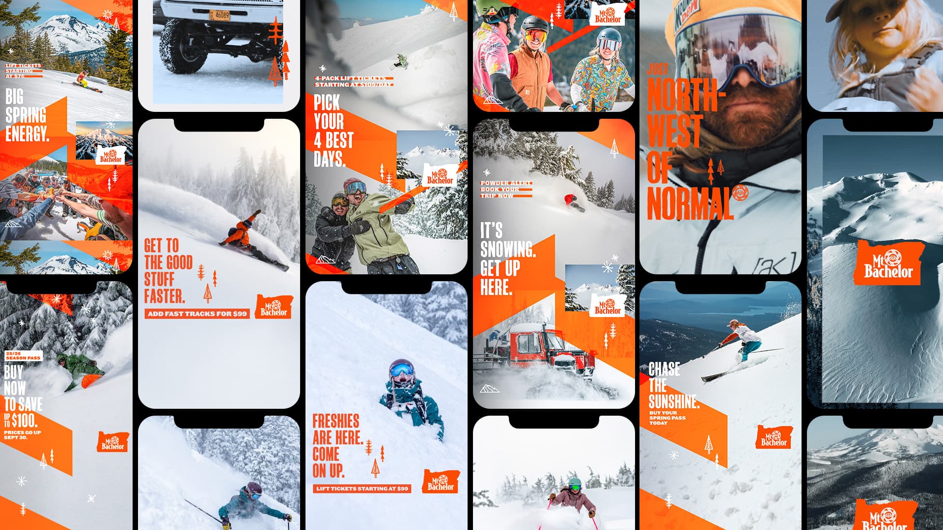 Mt. Bachelor Social Ad Creative