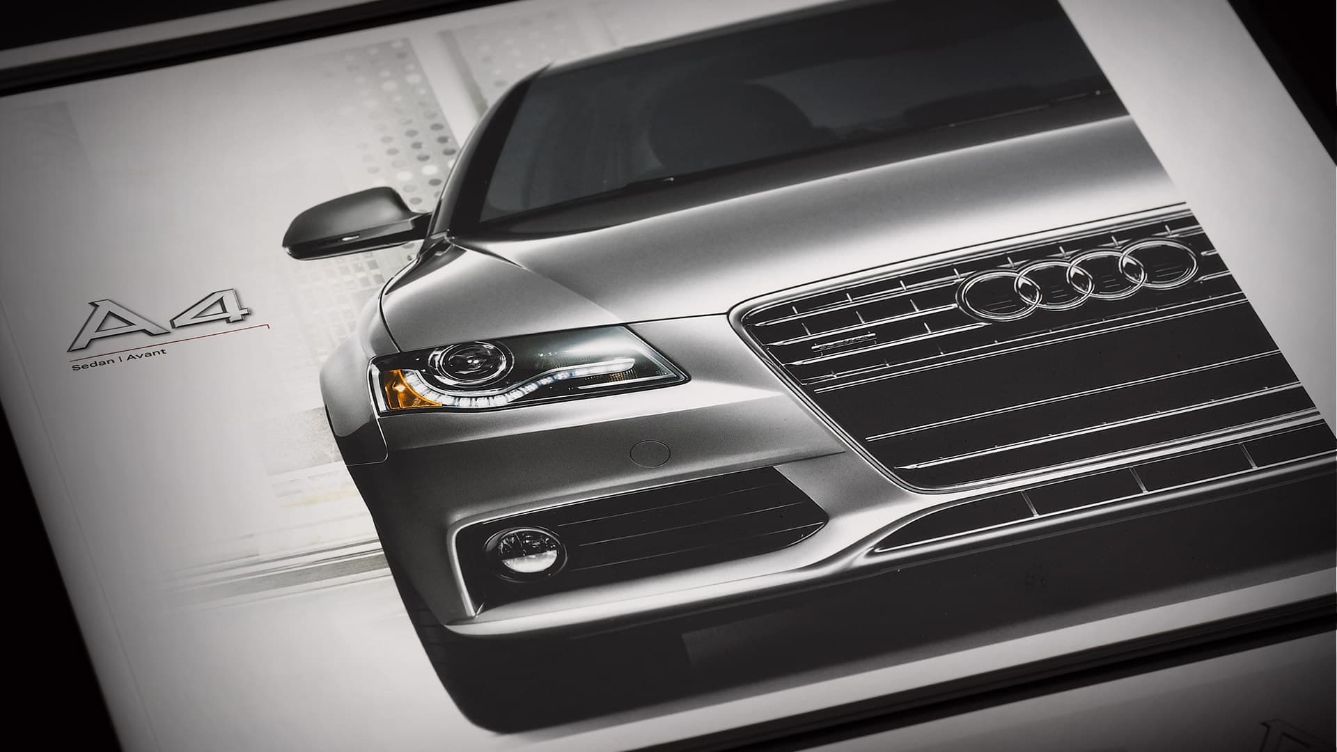 Audi Product Brochure A4 Launch