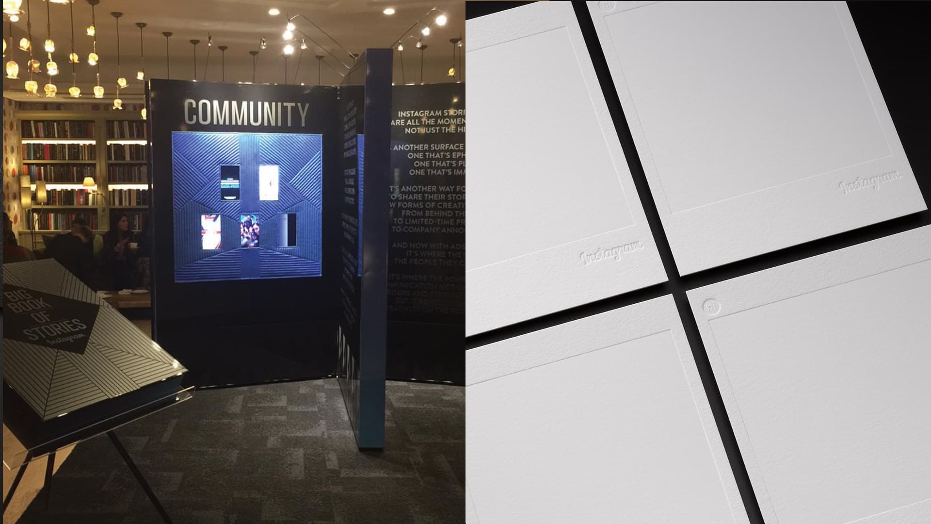 Instagram NYC Big Book of Stories Event + Notecards